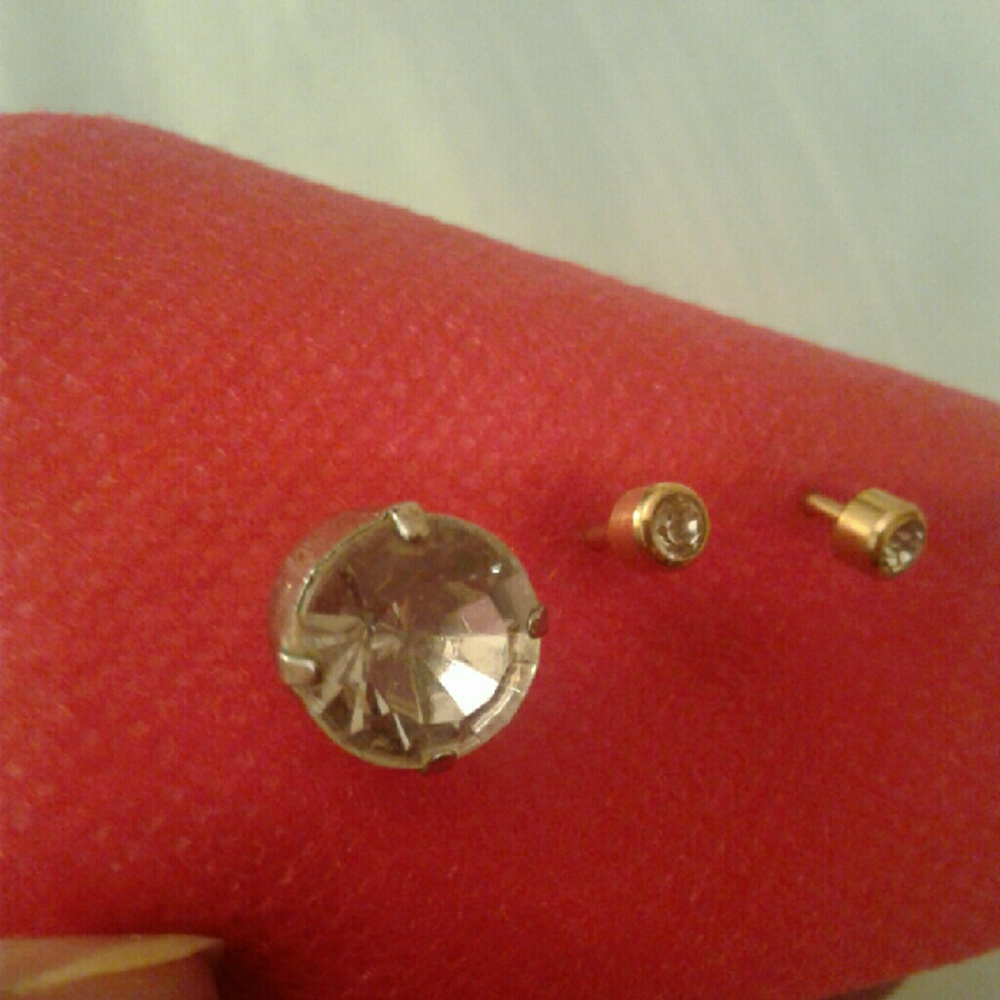 Rhinestone Studs Set